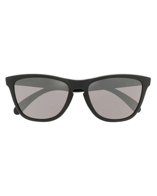 Oakley Gray Logo Square Sunglasses