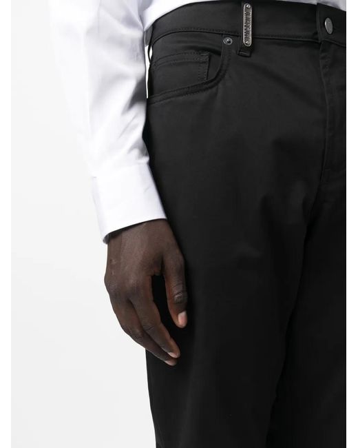 Moschino Black Wide Trousers for men