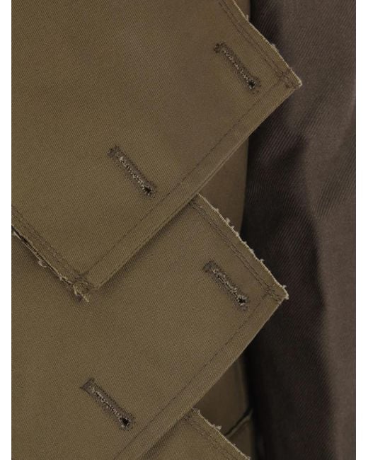 Comme des Garçons Green Single-Breasted Jacket for men