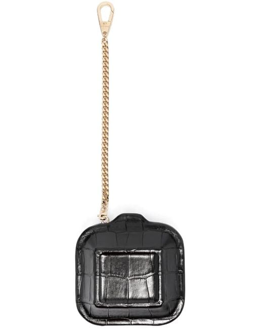 Bally Black Airpods Case