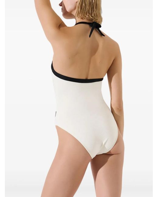 Karl Lagerfeld Natural Signature Swimsuit