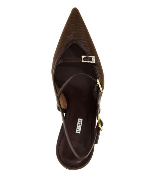 Le Silla Brown Morgana Pumps