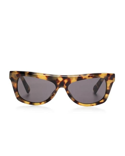 Jacquemus Brown The Pina Sunglasses
