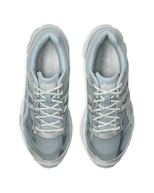 Asics Blue Lace-Up Sneakers
