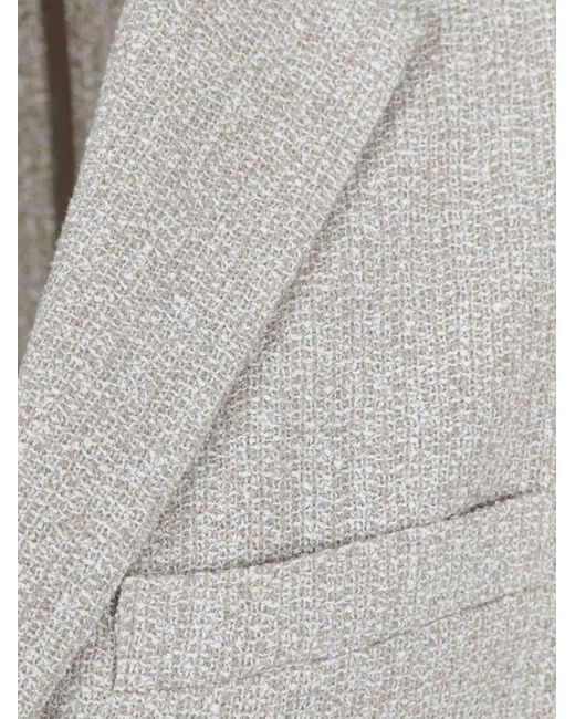 Harris Wharf London White Single-Breasted Blazer for men