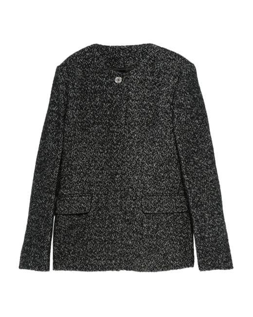 Totême  Black Melierte Jacke