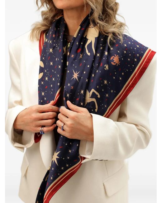 Eshvi Black Le Cheval Scarf