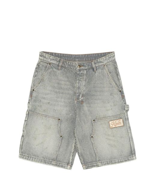 Bermudas Maxx Operator A Rayas Ksubi de hombre de color Gray