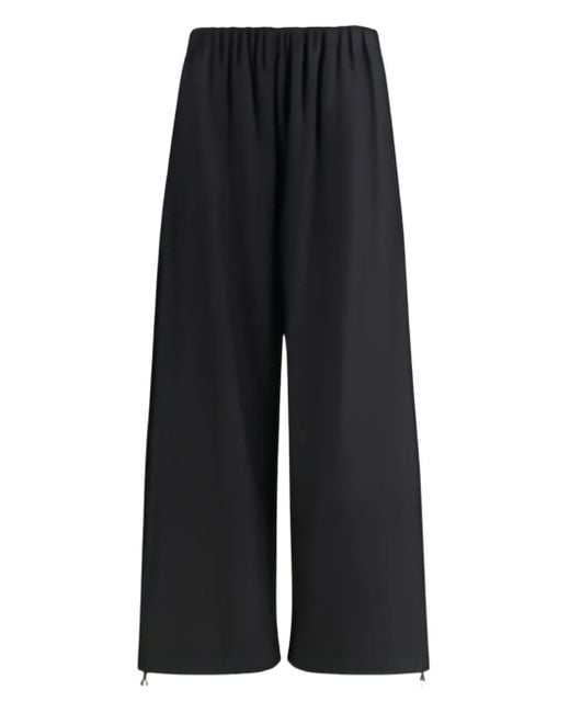 Fabiana Filippi Blue Elastic-Waist Trousers