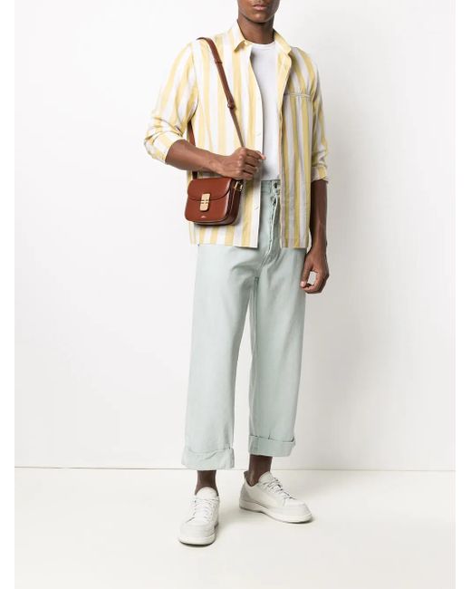 A.P.C. Brown Small Grace Bag