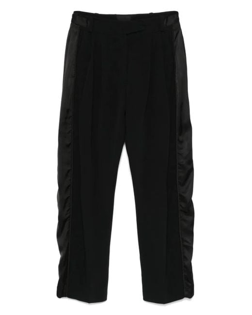 Kiko Kostadinov Black Cauda Trousers