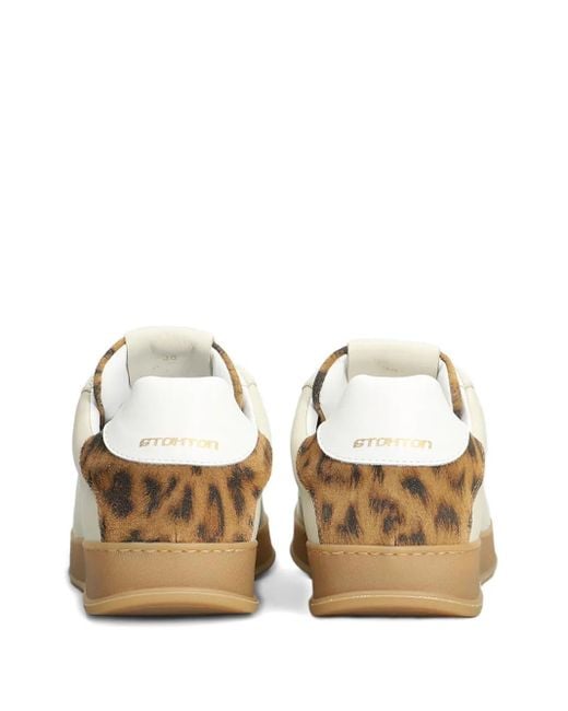 Stkn Natural Leopard-Panel Sneakers