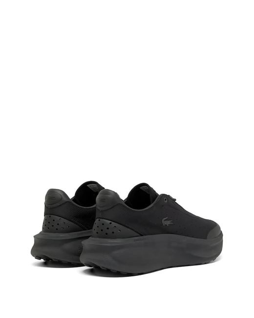 Lacoste Black Neo Perforated-Design Sneakers for men
