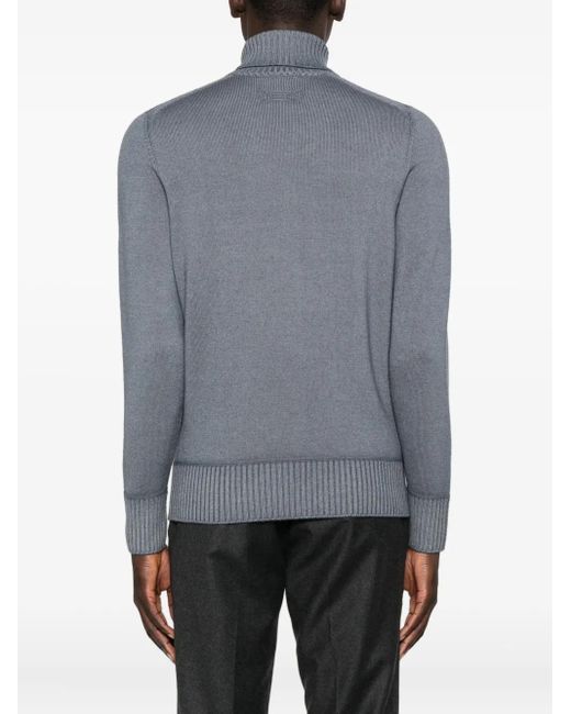 Drumohr Pullover mit Rollkragen in Gray für Herren