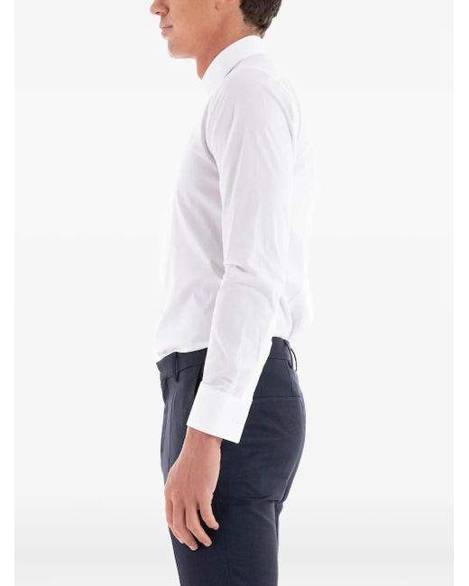 Manuel Ritz White Buttoned Shirt for men