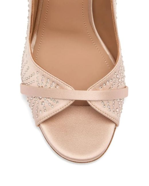 Malone Souliers Norah Sandalen Verfraaid Met Kristallen in het Pink