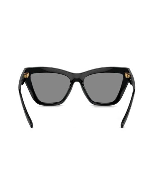 Michael Kors Black Dubai Cat-Eye Sunglasses
