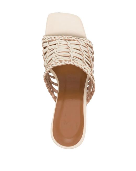 Staud Natural Blair Wonven-Design Wedge Sandals