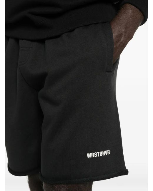 Bermudas Con Cordones WRSTBHVR de hombre de color Black