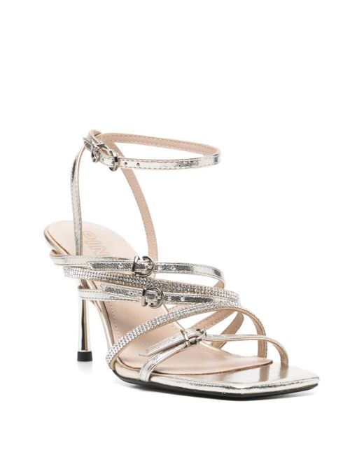 Pinko White Flat Shoes
