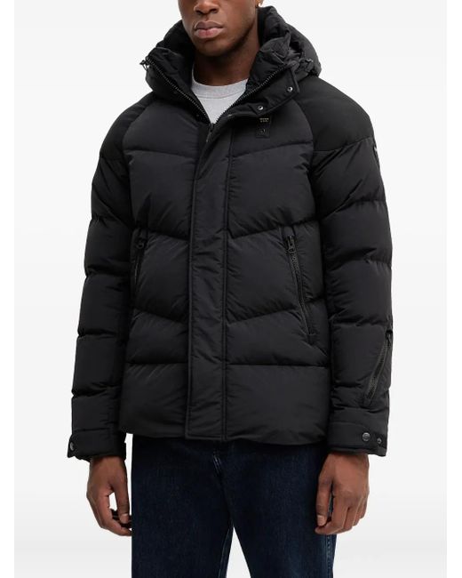 Blauer Jack Met Capuchon in het Black voor heren