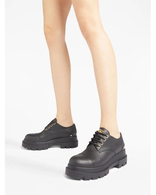 Giuseppe Zanotti Black Lapley Derby Shoes