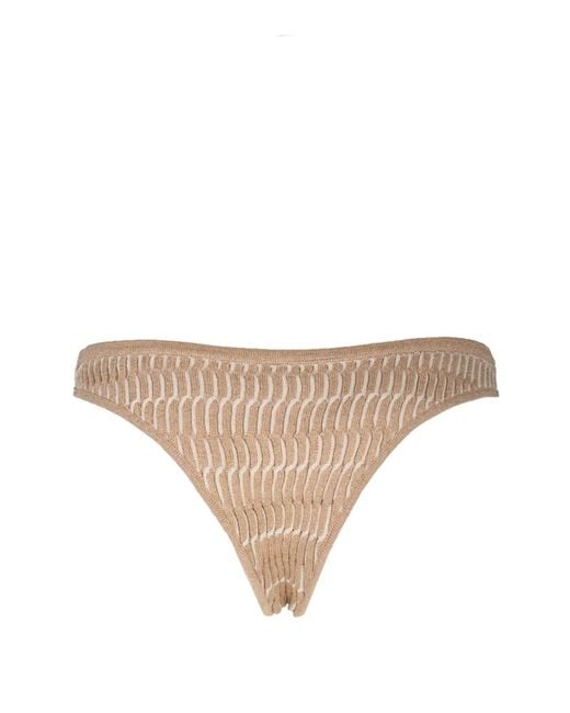 Devon Windsor Natural Fletcher Bikini Bottoms