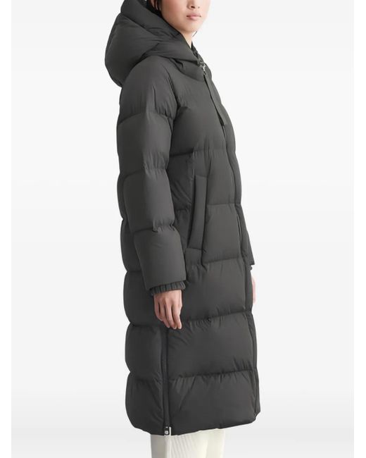 Marc O' Polo Gray Padded Hooded Coat