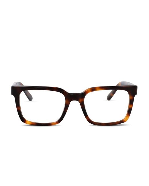 Gcds Eckige Brille in Brown für Herren