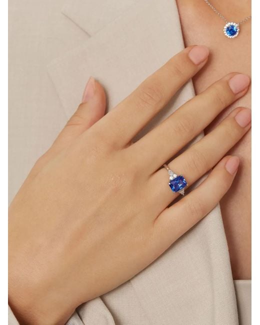 Anello Ava di VEYNOU in Blue