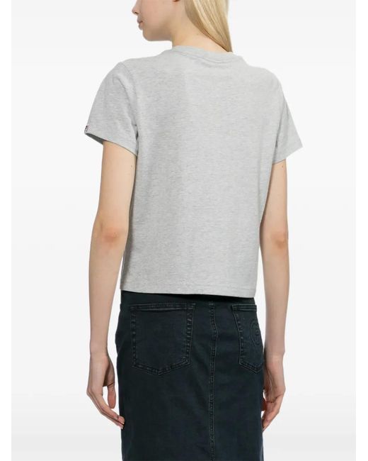 AAPE BY A BATHING AP Gray T-Shirt À Imprimé Cœur