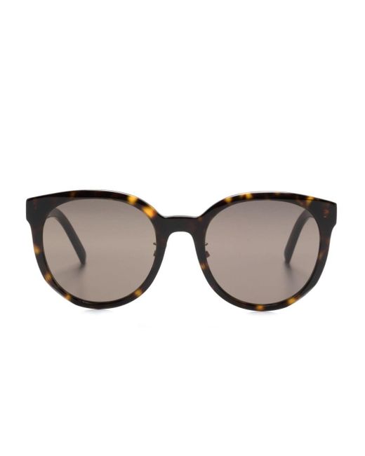 Givenchy Brown Tortoiseshell Oversize-frame Sunglasses
