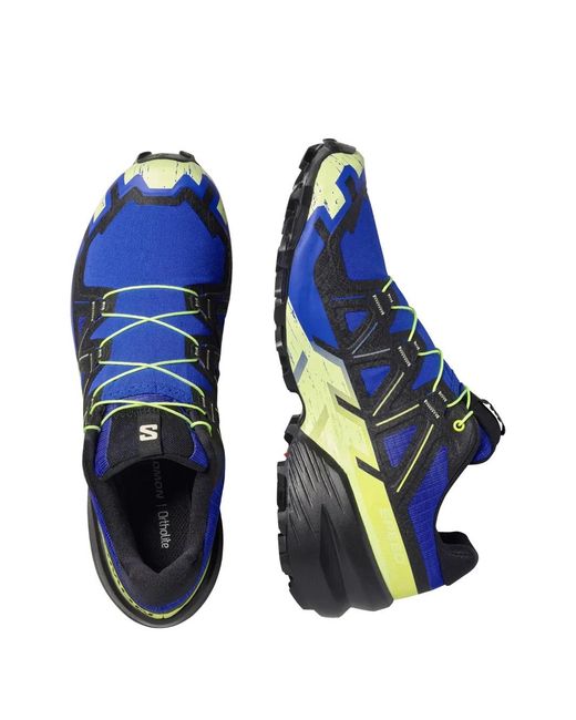 Salomon Blue Baskets À Lacets for men