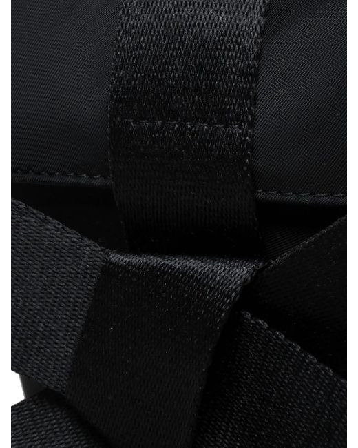 Simone Rocha Black Classic Bow Kuriertasche Mit Schleife