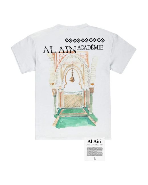 Al Ain White Makan T-Shirt for men