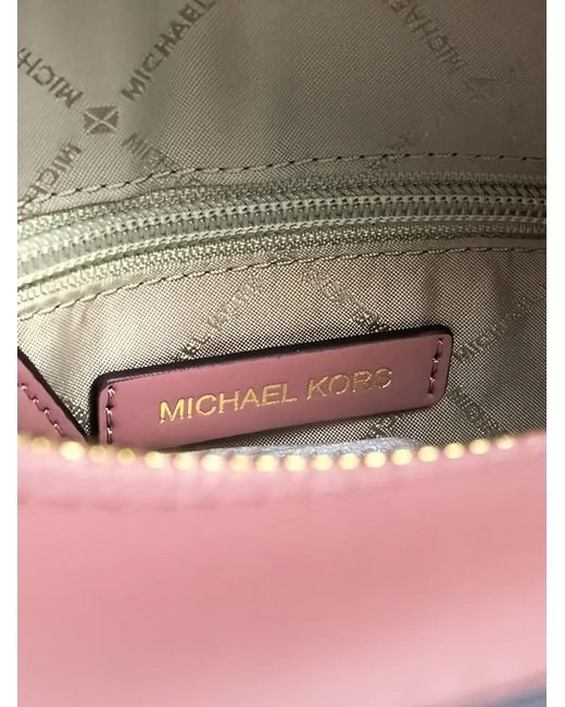 Michael Kors Pink Small Cece Flap-Pocket Tote Bag
