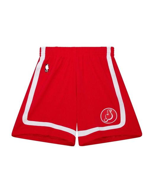 Mitchell & Ness Red X Nba Memphis Grizzlies 2015-16 Shorts for men