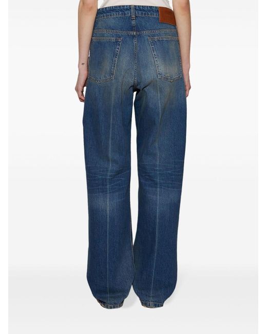 Victoria Beckham Blue Jeans mit lockerem Effekt