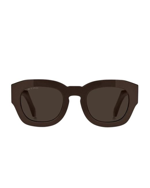 Etro Brown Screen Sonnenbrille