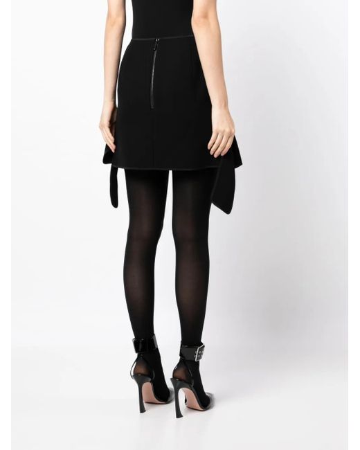 Maticevski Black Accelerate Asymmetric Skirt