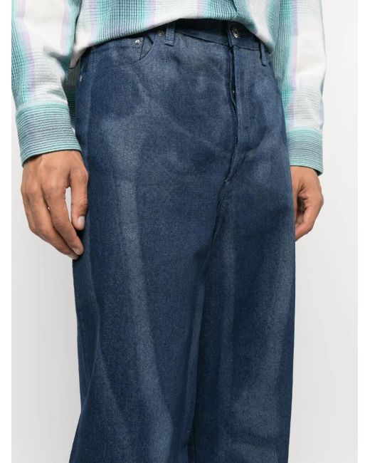 メンズ Off-White c/o Virgil Abloh Body Scan デニムショーツ Blue
