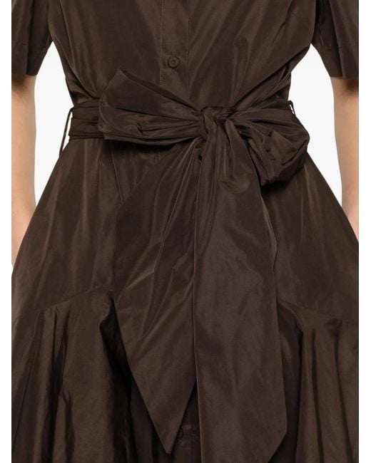 Robe-Chemise À Taille Ceinturée P.A.R.O.S.H. en coloris Brown