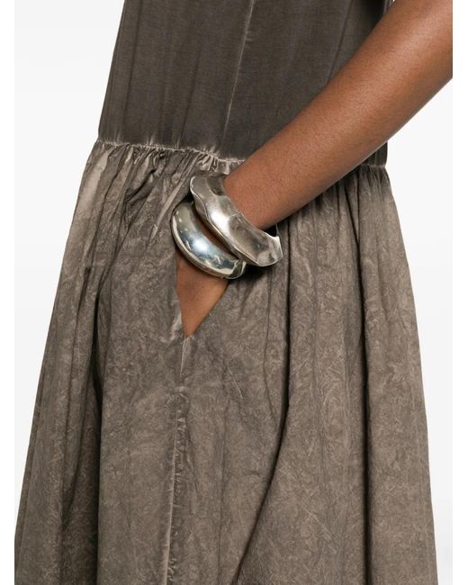 Uma Wang Brown Duma Maxi Dress