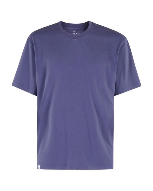 Camiseta De Algodón Edwin de hombre de color Blue