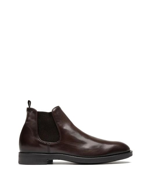 Officine Creative Brown Aero Chelsea Boots for men