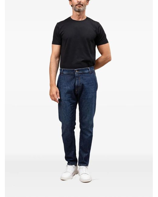 Dondup Blue Washed Jeans for men