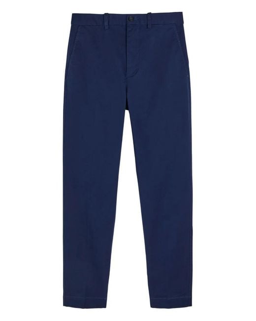 Polo Ralph Lauren Blue Button Trousers