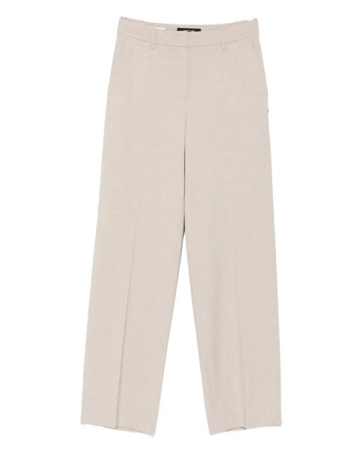 Marc Cain White Side-Pocket Pants