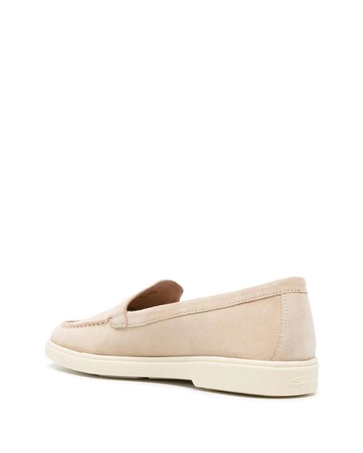 Santoni Natural Flat Shoes