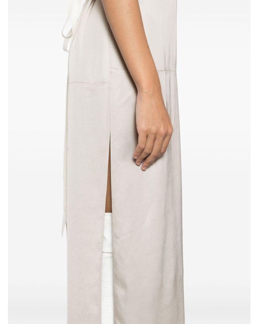 MM6 by Maison Martin Margiela White Sleeveless Dress